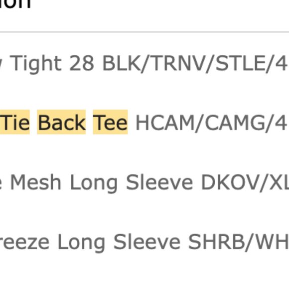 Lululemon Open Up Tie Back Tee - Picture 3 of 6